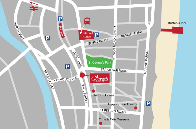 Parking at St Georges Theatre